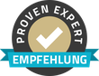 ProvenExpert Empfehlung